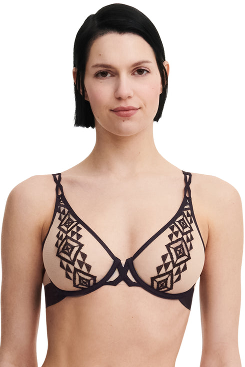 Chantelle Traxx Plunge Underwire Bra